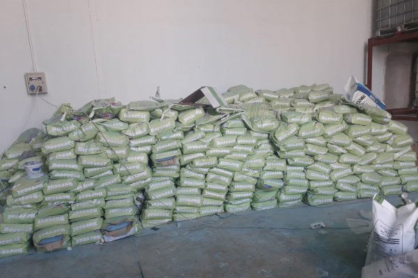 Antalya'da 14 ton sahte gübre ele geçirildi