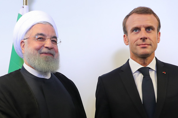 Ruhani'den Macron'a 'ABD' uyarısı