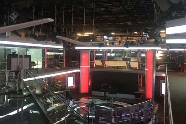 Lübnan'da 'Müstakbel TV' çalışanları grevde