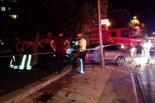 Denizli’de kaza: 1 ölü 6 yaralı