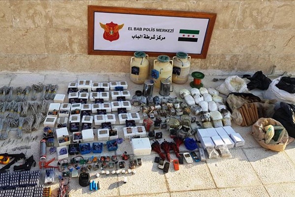 Jandarma ve MİT'ten Bab'da terör örgütü IŞİD'e darbe