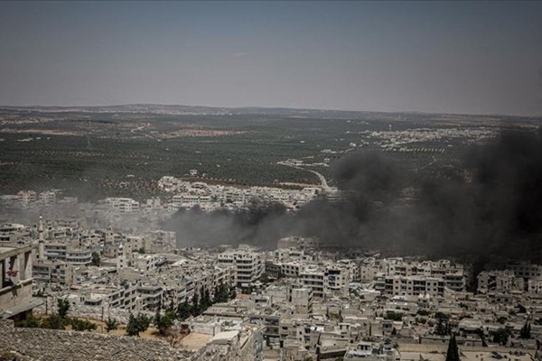 Esed rejiminden İdlib'e saldırı