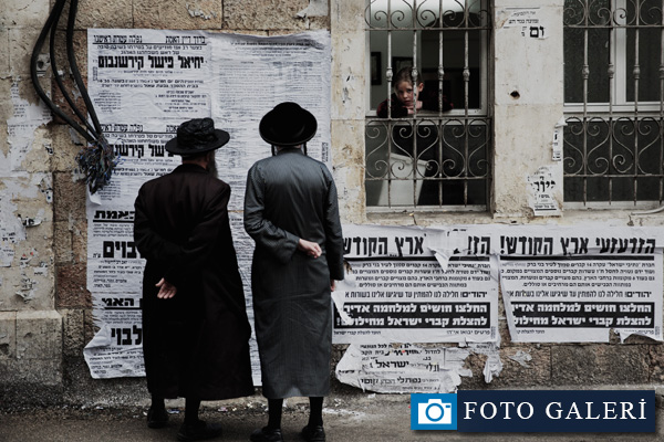 Fotoğraflarla Filistin'i destekleyen Ultra Ortodoks Yahudiler