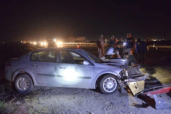 Mardin'de trafik kazası: 1 ölü, 3 yaralı