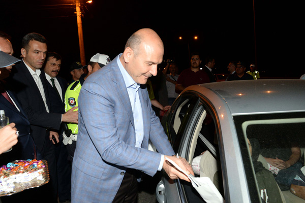 İçişleri Bakanı Soylu’dan trafik denetimi