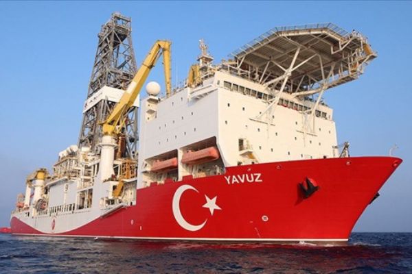 Yavuz, Doğu Akdeniz'de sondaja başladı