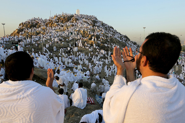 Hacılar dönüş yolunda