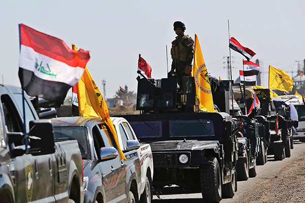 Haşdi Şabi’ye ait silah depoları, şehir dışına taşınıyor!