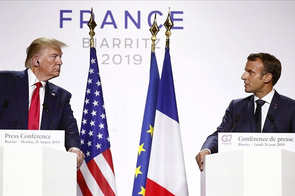 Macron: Trump ile Ruhani'nin görüşebilmesi için şartları oluşturduk