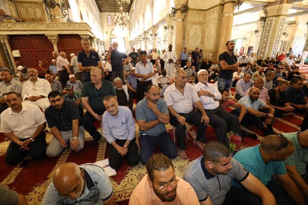 El Aqsa Camii'nde Hicri Yeni Yıl kutlandı
