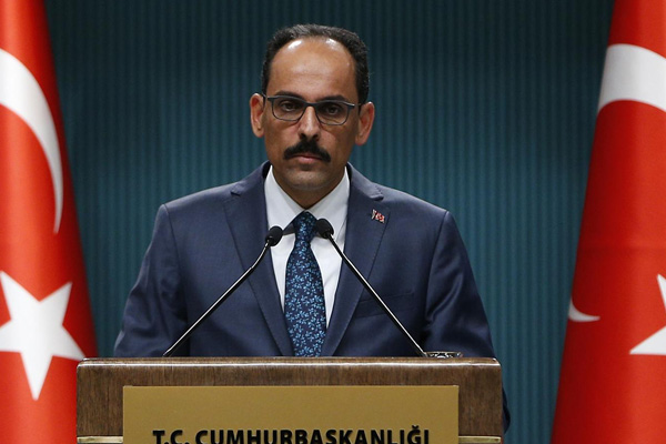 İbrahim Kalın: Beklentimiz, İdlib Mutabakatı'nın aynen uygulanması