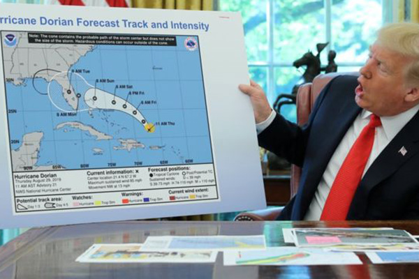 ABD, Trump'ın sahte haritasını konuşuyor!