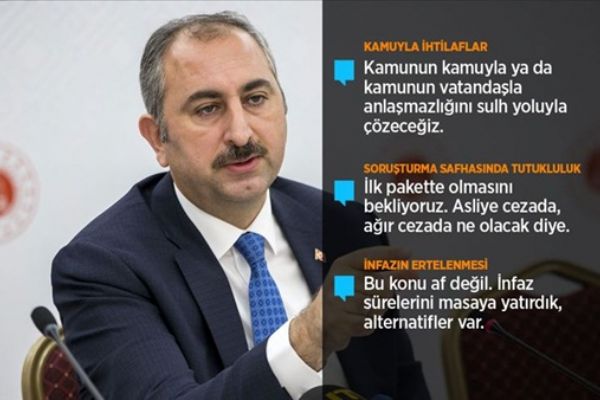 Adalet Bakanı Gül: Yargı reformu Türk milletinin yargı reform belgesidir