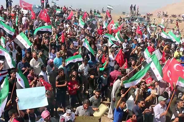 İdlib’te Rusya ve rejim karşıtı gösteriler sürüyor