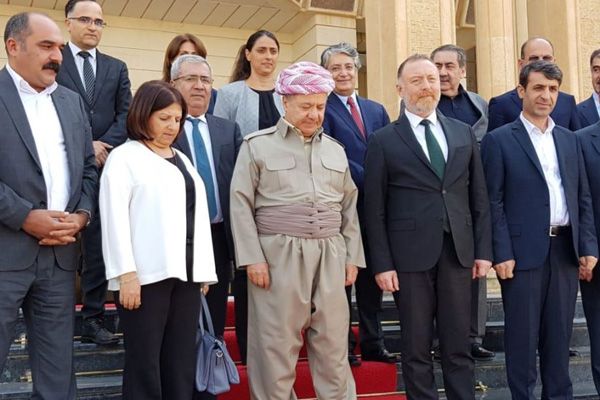 HDP'den Barzani'ye ziyaret