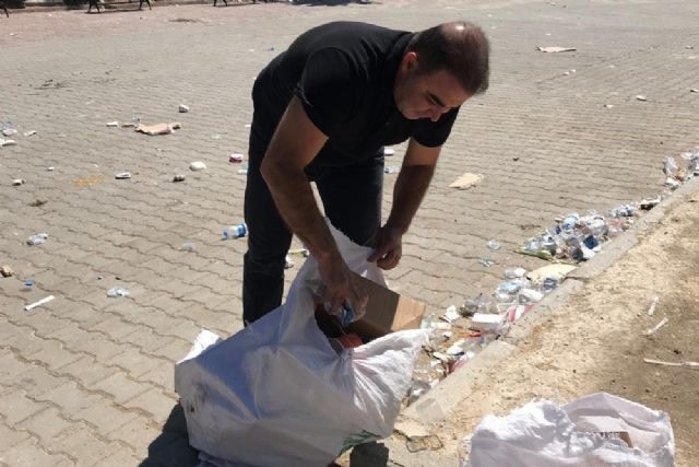 Samsat Belediye Başkanının çevre kirliliği tepkisi