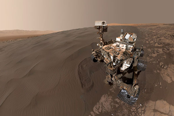 Mars'tan yeni görüntüler