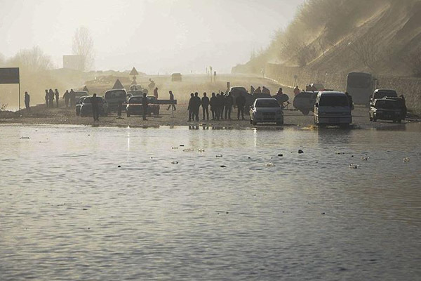 Bartın'da yağışlar taşkına neden oldu