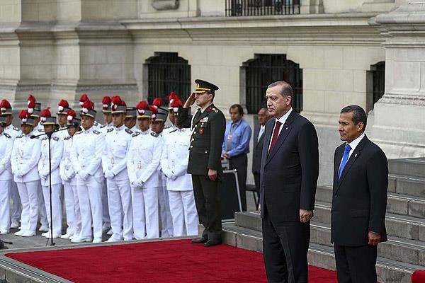 Erdoğan Peru'da
