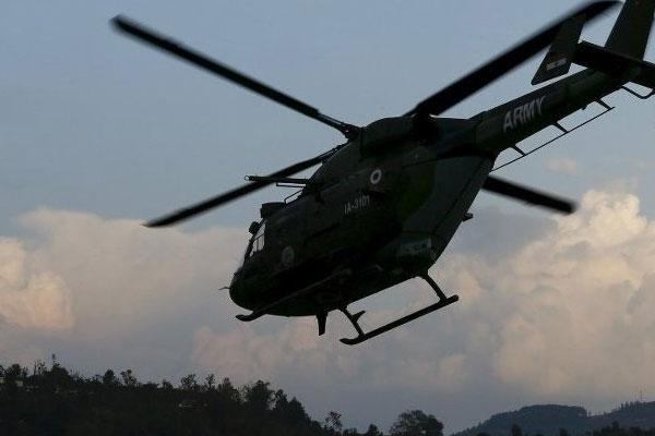 Ürdün'de askeri helikopter düştü