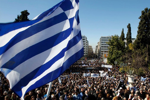 Yunanistan'da büyük grev