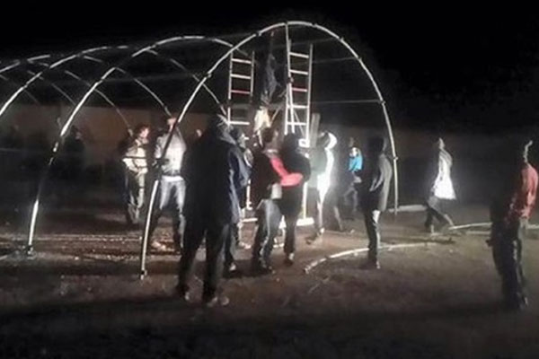 İHH, sınıra konaklama merkezi kuruyor