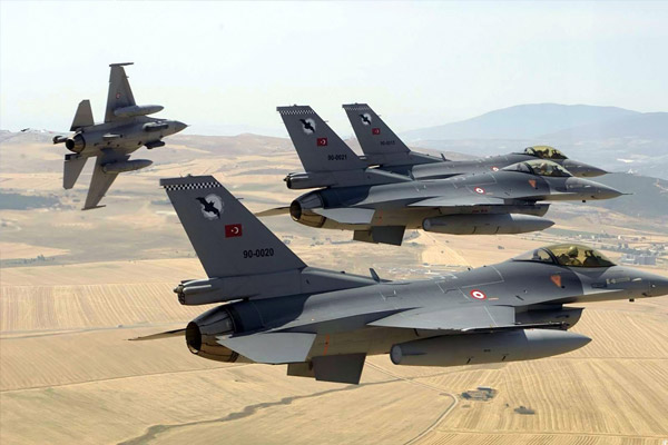 Kuzey Irak'taki hedelere hava operasyonu