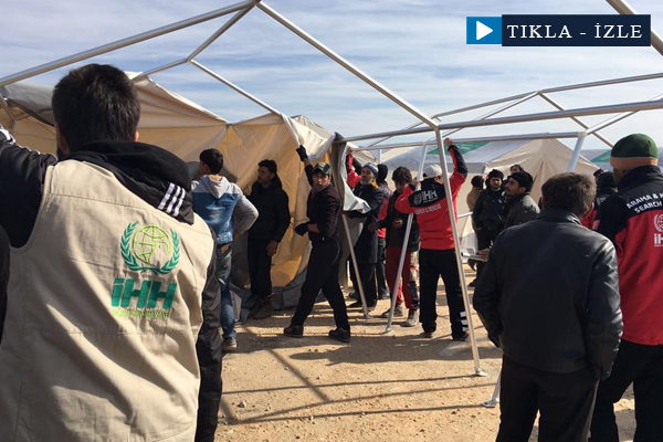 İHH, sınıra konaklama merkezi kuruyor