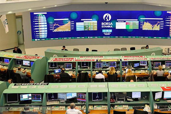 Borsa sert düştü