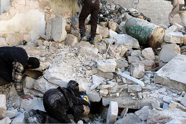 Rus uçakları sivilleri vurdu