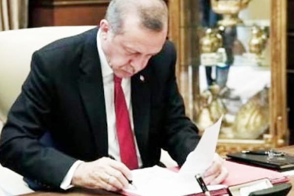 Erdoğan beklenen kanunu onayladı