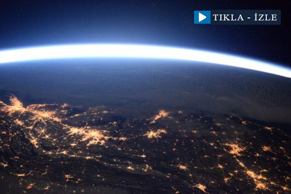 Fırtına uzaydan böyle görüntülendi