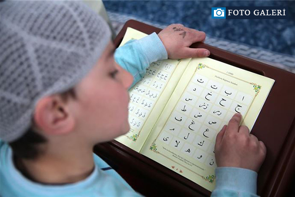 Ahıskalı çocuklar Kur'an-ı Kerim öğreniyor