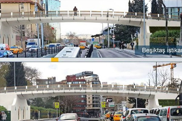 Gezi Parkı'na üst geçit yapılacak