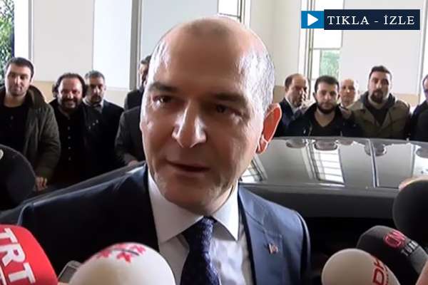 Süleyman Soylu DİSK'in toplantısını terk etti