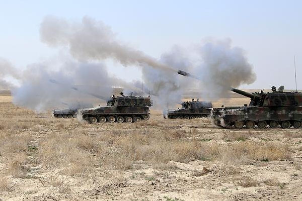 TSK, rejim güçlerini de vurdu