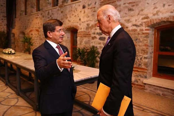Beyaz Saray'dan Biden-Davutoğlu açıklaması