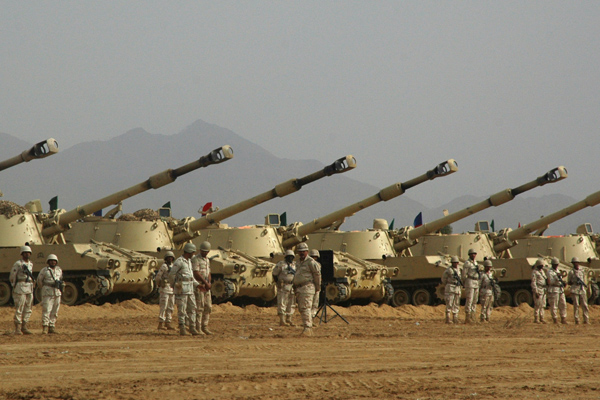 Suudi Arabistan'dan askeri tatbikat