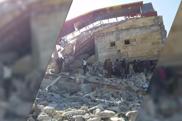 Rus uçakları 4 hastaneyi birden vurdu