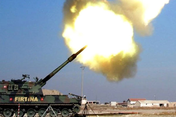 TSK aralıklarla PYD’yi vuruyor