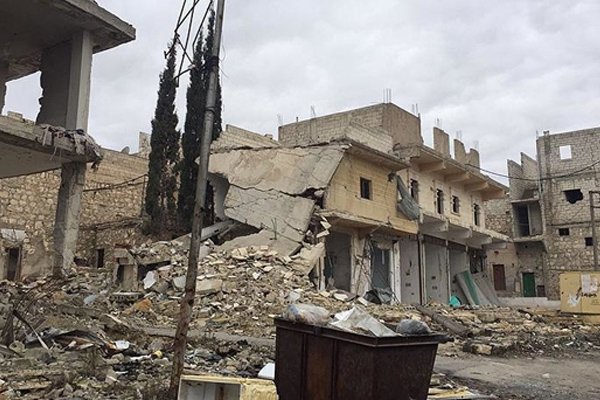 Rus saldırıları sonrası Halep