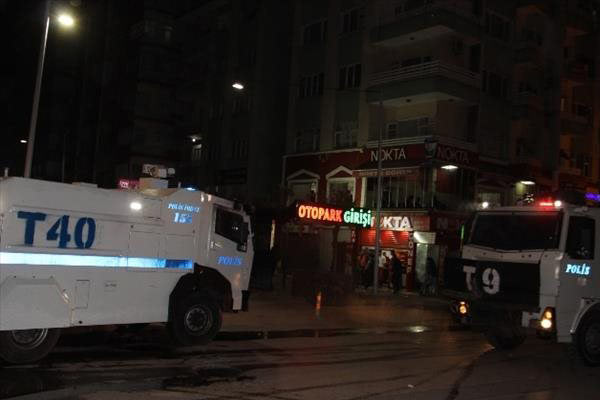 Diyarbakır’da olaylı akşam