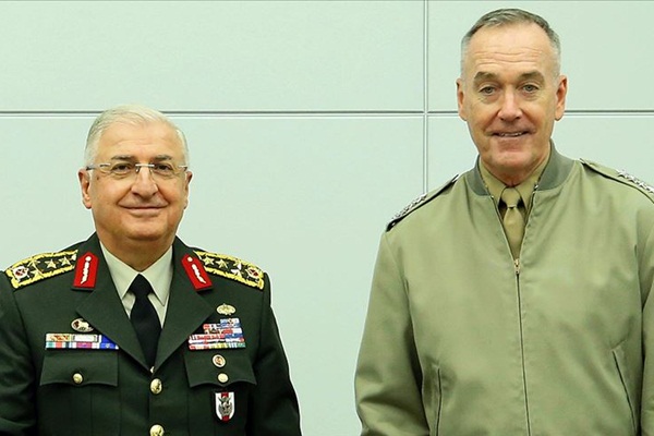 Orgeneral Güler, ABD'li mevkidaşı ile görüştü