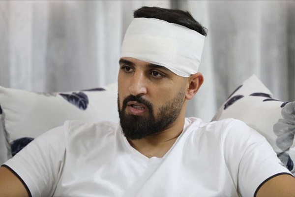 İsrail AA muhabirini 4 kez yaraladı