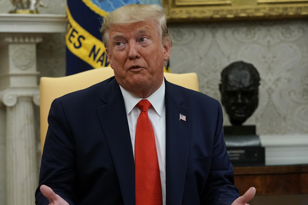 Trump'tan mühimat itirafı