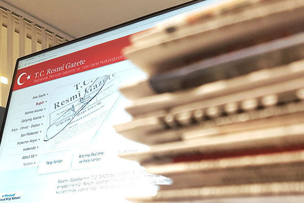 Atama kararları Resmi Gazete'de