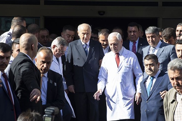 Bahçeli taburcu edildi