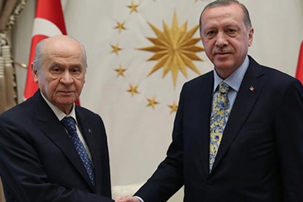 Erdoğan'dan Bahçeli'ye telefon