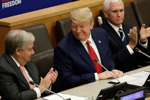 Trump'tan İklim Zirvesi'ne 'beklenmedik ziyaret'