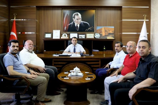 Gazeteciler Müdür Tunçmen ile bir araya geldi